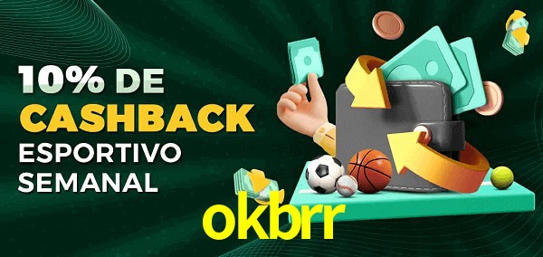 10% de bônus de cashback na okbrr