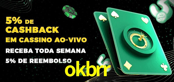 Promoções do cassino ao Vivo okbrr